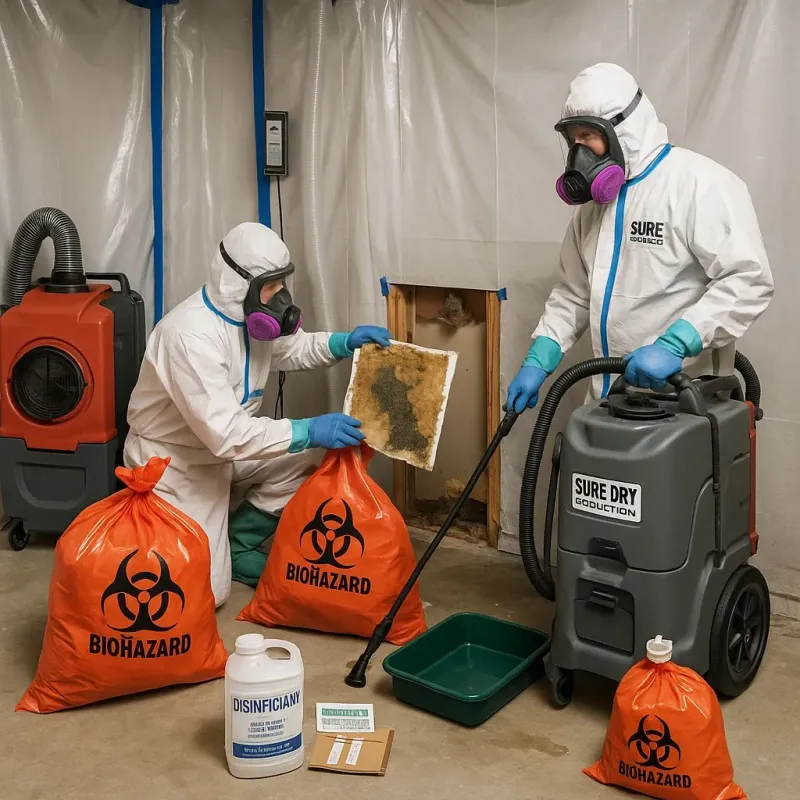 Contaminated Water Handling Protocols process in Godley, TX