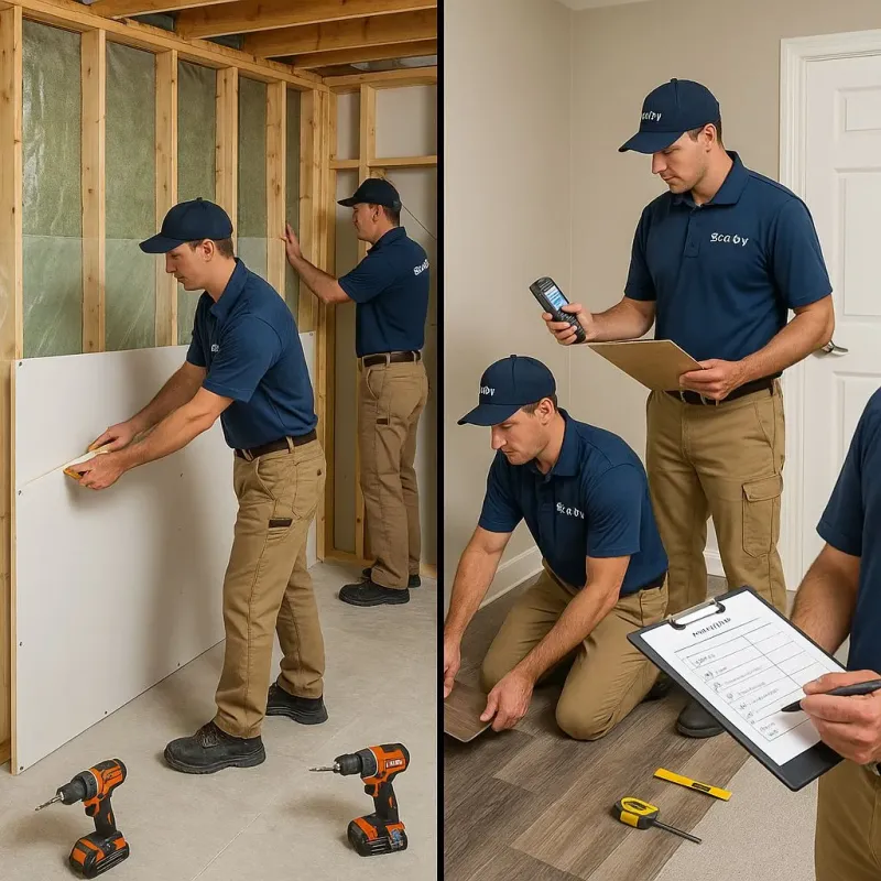 Repairs and Reconstruction process in Godley, TX